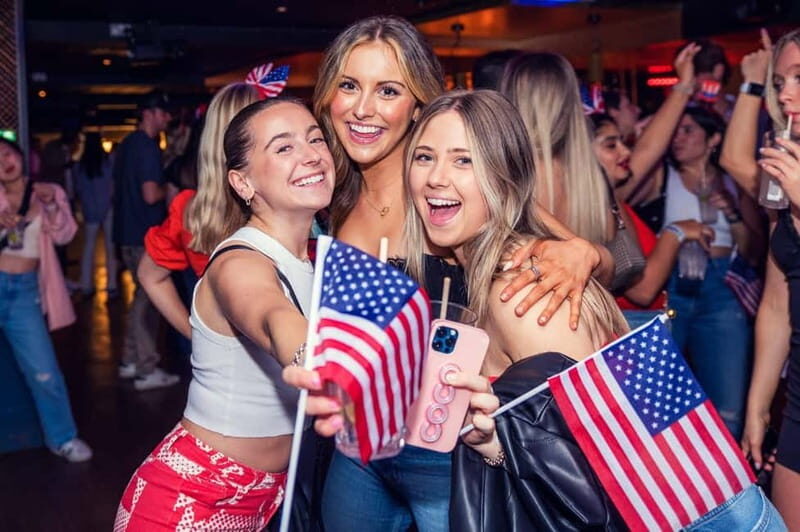 July 4 Bar Crawl London - What’s included and what’s not?