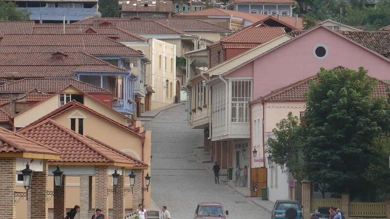 Kakheti. Sighnagi, Bodbe. Kindzmarauli Corporation. Telavi - Key Points