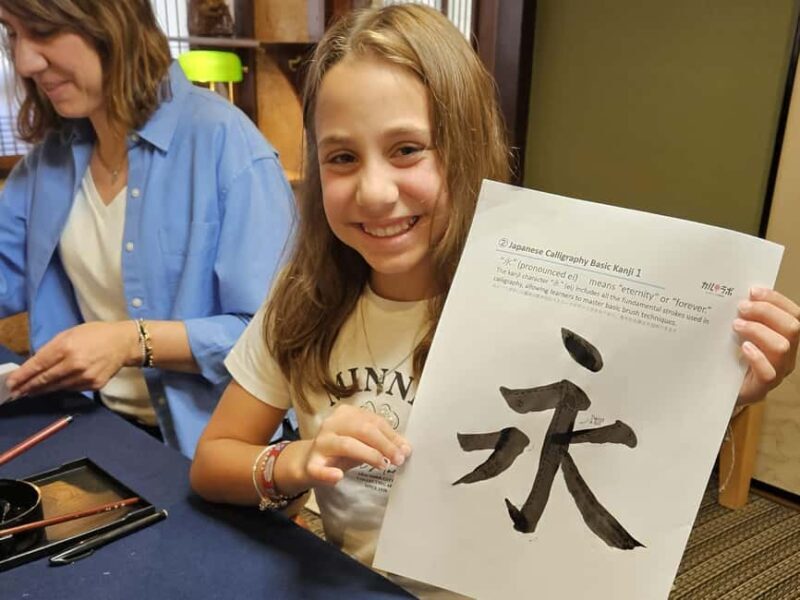 Kanazawa "Near Ninja Temple" : Japanese Calligraphy Class - Practical Details: Price, Duration, and Group Size