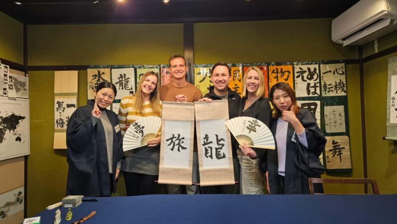 Kanazawa "Near Ninja Temple" : Japanese Calligraphy Class - Who Will Enjoy This Experience?
