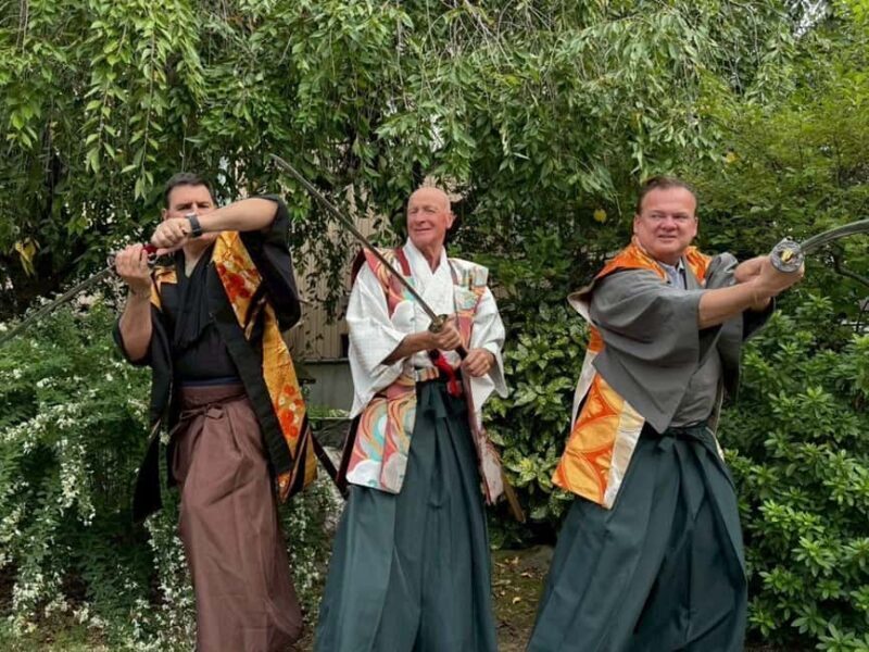 Kanazawa: Samurai Swordsmanship Lesson at a rented temple - FAQs