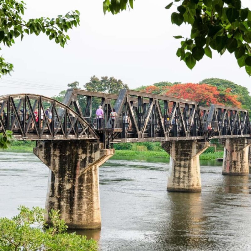 Kanchanaburi: River Kwai, Erawan Falls, and Elephant Tour - FAQ