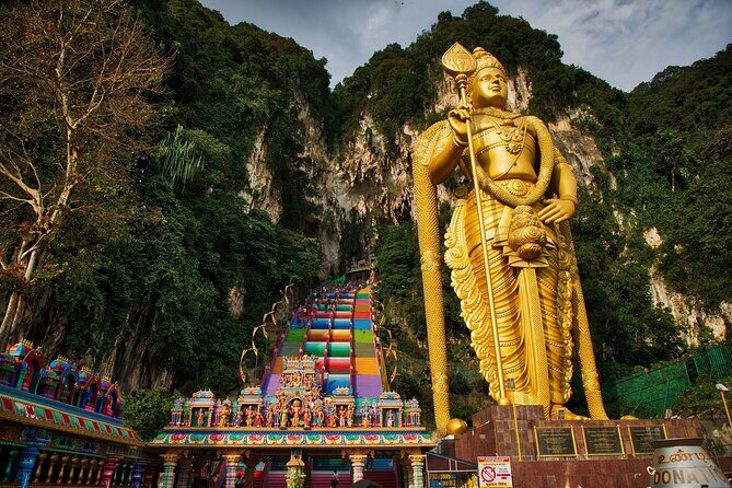 Kanching Waterfall Tour with Batu Caves Stopover - Key Points