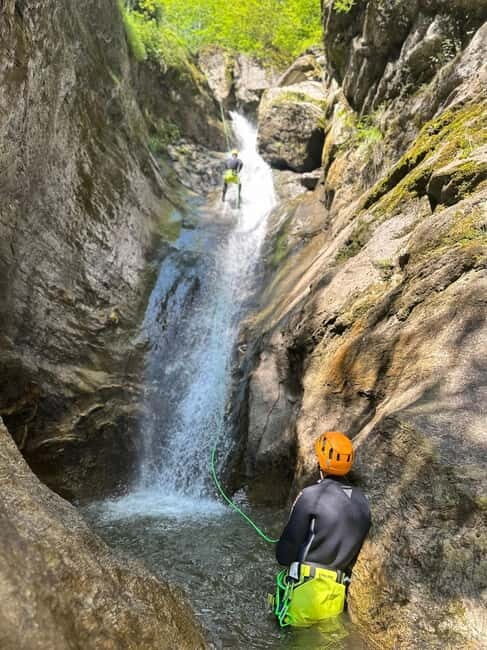 Kaprun: Canyoning, Rappeling in Grubbach - Key Points