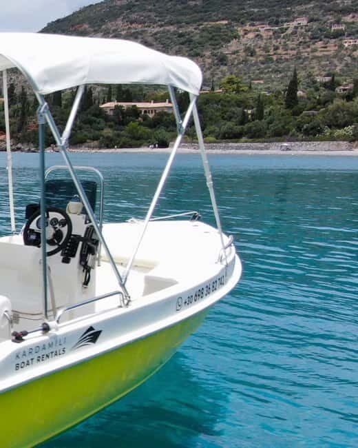Kardamili Boat Rentals No License Needed - Free Towels, Fruits, Water - Key Points