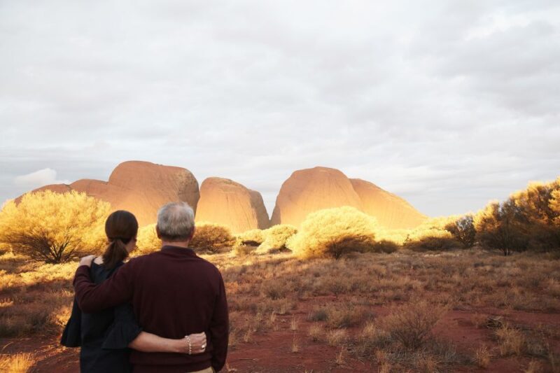 Kata Tjua Sunset Tour with Sparkling Wine and Cheeseboard - Experience the Magic of Kata Tjuta Sunset with Sparkling Wine and Cheeseboard