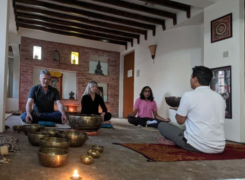 Kathmandu: Singing Bowl Sound Therapy Session - Learning About Himalayan Sound Healing