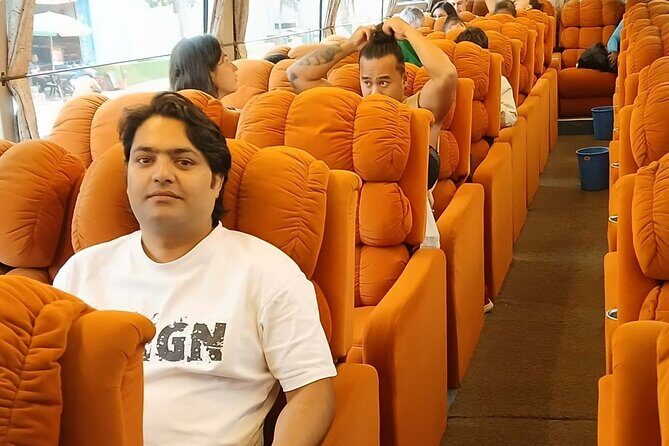 Kathmandu to Chitwan Luxury Tourist Sofa Seater Bus - Key Points