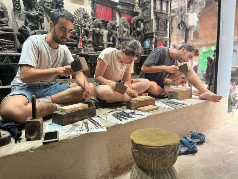 kathmandu-wood-carving-workshop-with-local-artisan-inthamel