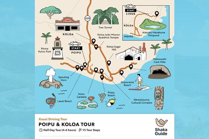kauai-poipu-koloa-town-audio-driving-tour