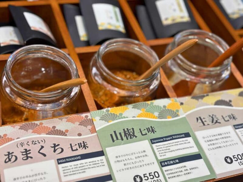 Kawagoe: Shichimi Spice Blending Workshop - The Practical Details