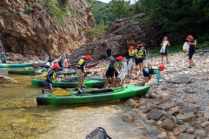 Kayak Clean-up and BBQ Tour on Tottori Uradome Coast - Key Points