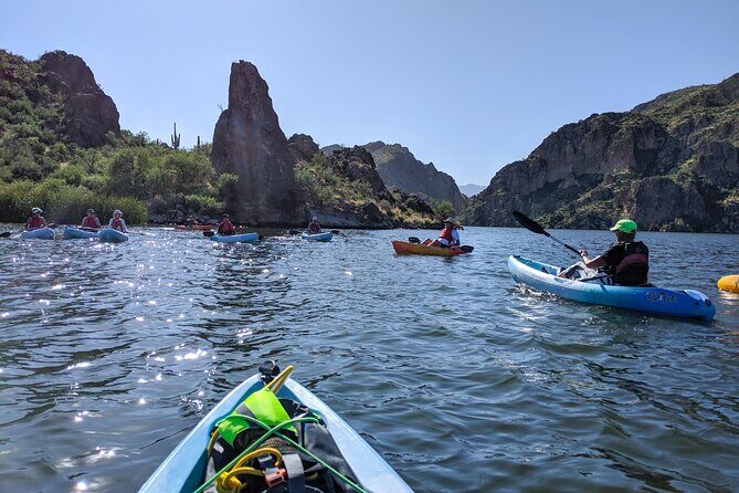 Kayaking 2 Hr Canyon & Cliffside on Saguaro Lake - The Experience in Detail