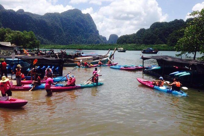 Kayaking and BBQ Dinner On The Beach Ao Thalane From Krabi - Key Points