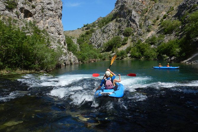 kayaking-at-zrmanja-river-with-optional-transfer-from-zadar
