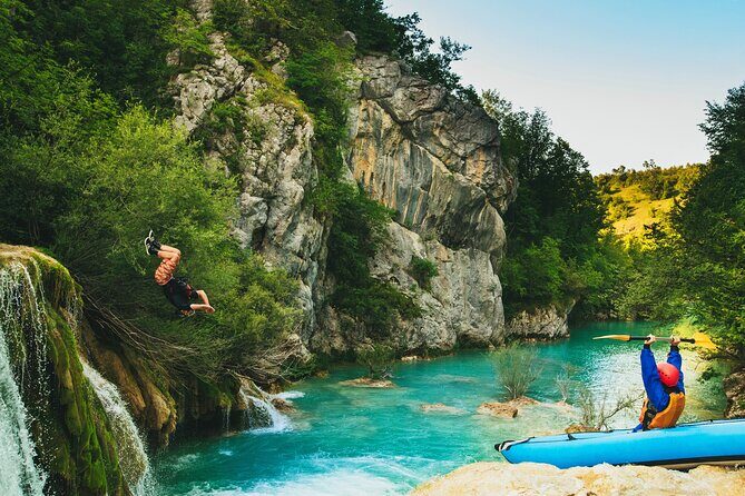 Kayaking Mreznica Waterfalls close to Plitvice Lakes - An In-Depth Look at the Mreznica Waterfalls Kayaking Tour