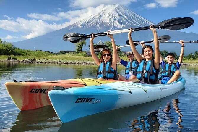 Kayaking on Lake Kawaguchiko with Mt. Fuji views - Key Points