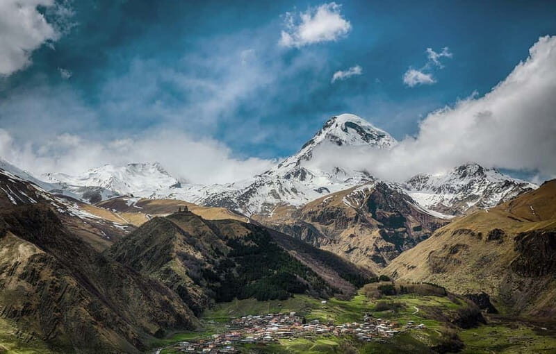 Kazbegi, Zhinvali, Ananuri - Day Trip - Pasanauri and the Confluence of Rivers