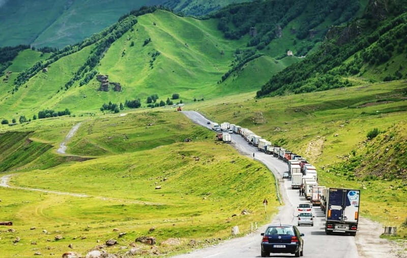 Kazbegi, Zhinvali, Ananuri - Day Trip - The Long Road Back
