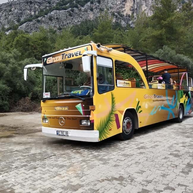 Kemer: Party Bus to Goynuk Canyon with Entrance Ticket - Key Points