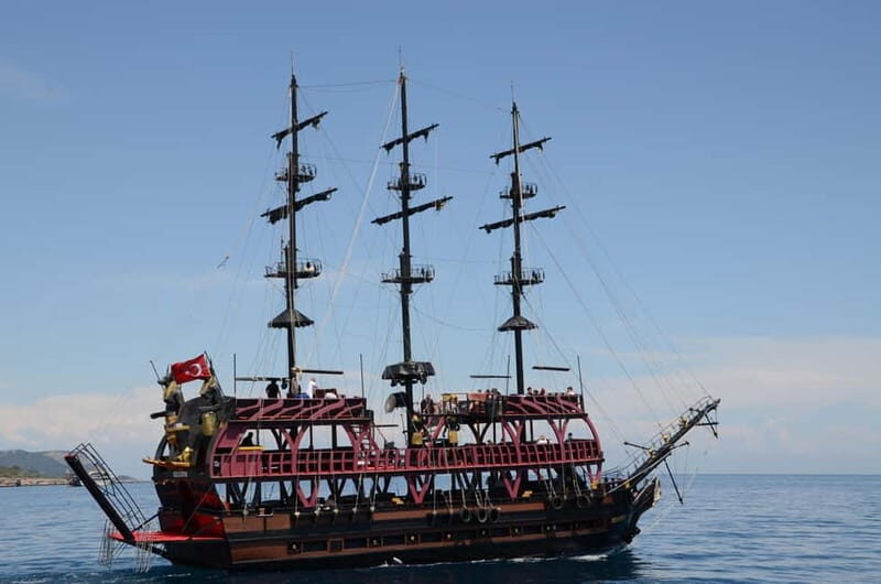 Kemer Pirate Boat Tour from Antalya/Belek / Kemer - The Itinerary in Detail