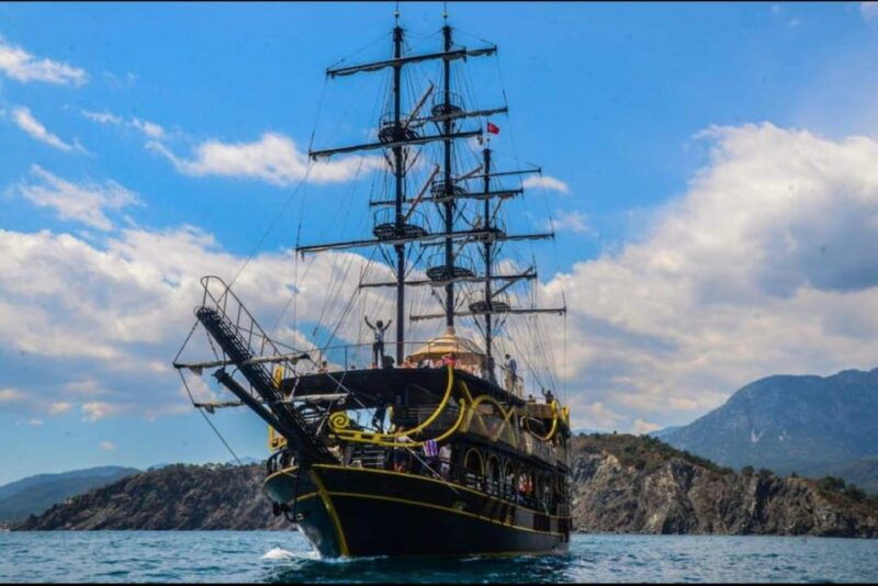 kemer-red-dragon-boat-tour-with-pirate-cave-and-phaselis
