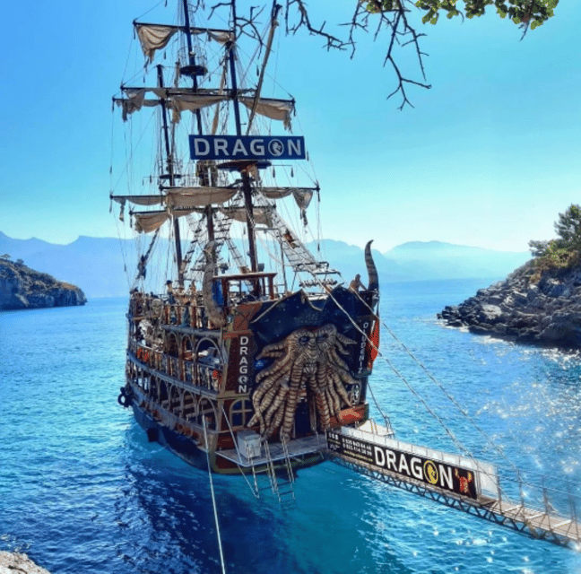 kemer-red-dragon-boat-tour-with-pirate-cave-and-phaselis