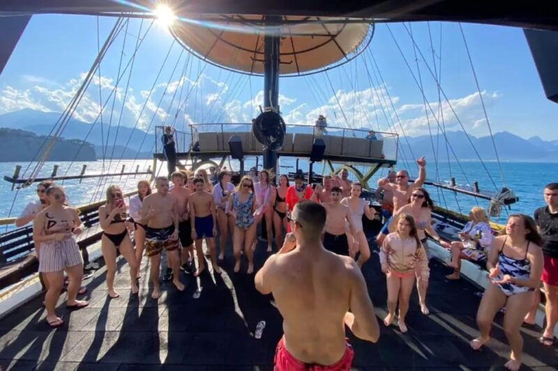 kemer-red-dragon-boat-tour-with-pirate-cave-and-phaselis