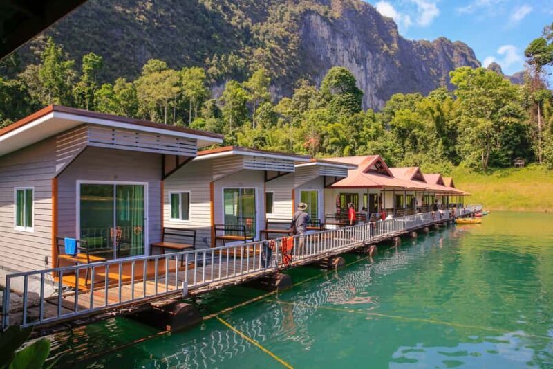 Khao Lak: Cheow Lan Lake Overnight Trip with Elephant Care - Transportation, Duration, and Group Size