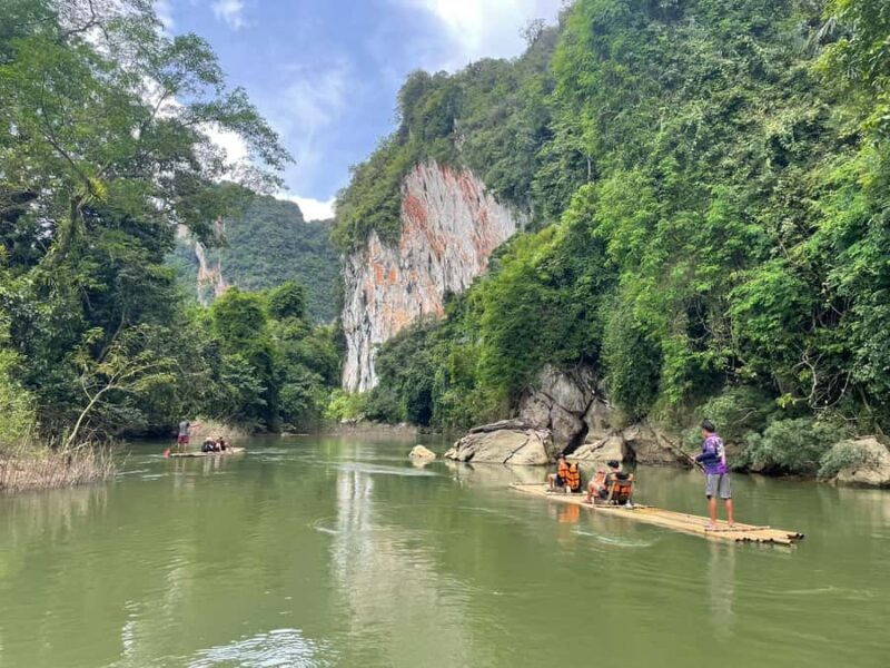 Khaosok Bamboo Raft & Night Safari (From Khaolak) - Key Points