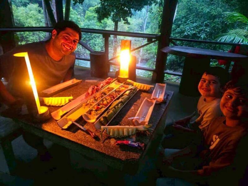 Khaosok: Bamboo Tube Cooking Day & Night Wildlife Experience - Bamboo Cooking: A Culinary Adventure in the Jungle