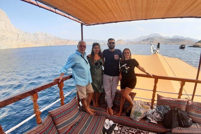 Khasab Dhow Cruise Full day, Buffet Lunch on Board, swimming - The Experience in Detail