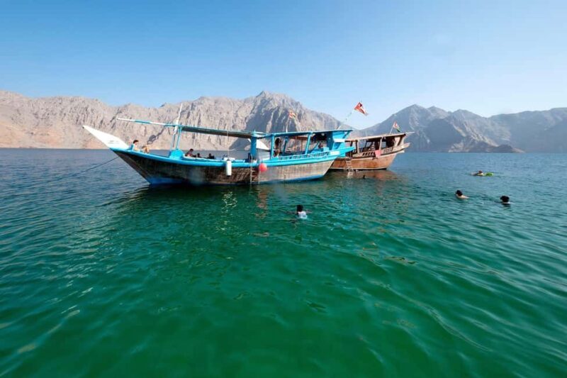 Khasab Musandam |Telegraph Island |Dhow Cruise | Dolphins - Telegraph Island: A Historic Stop with Scenic Charm