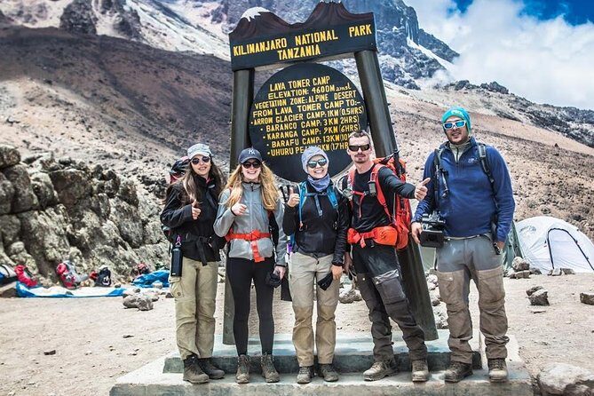 Kilimanjaro-lemosho Route 8 Days Itinerary - Key Points