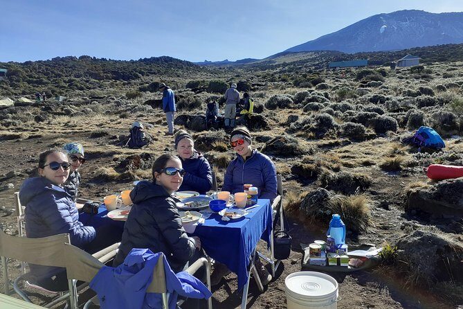 KILIMANJARO MACHAME ROUTE, (Climb 7days) - The Support Team: Guides, Porters, and Food