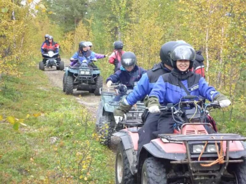 Kiruna: ATV Tour with Overnight Stay and Sauna - Key Points