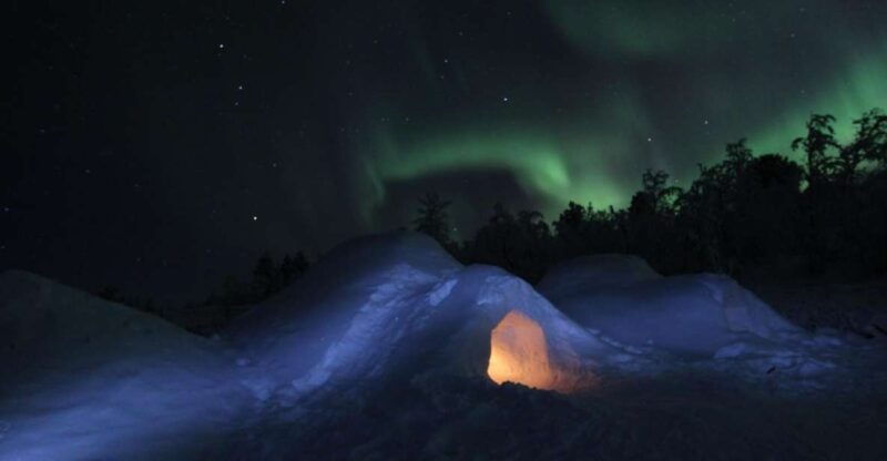 kiruna-build-your-own-igloo-overnight-tour