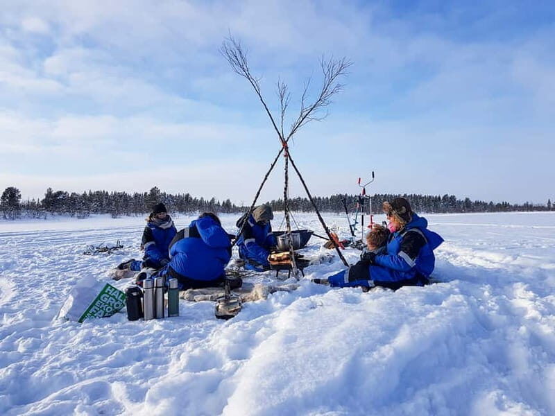 Kiruna: Snowshoe Hike & Ice fishing Tour - Discovering Swedish Lapland on Snowshoes