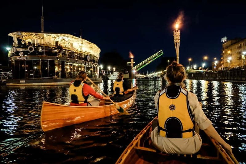 Klaipeda: Evening Guided Tour by Wooden Canoe - An Overview of the Klaipeda Evening Canoe Tour