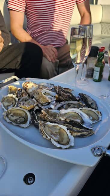 Knysna: Wine & Oyster Luxury Lounger Sunset Cruise - Key Points