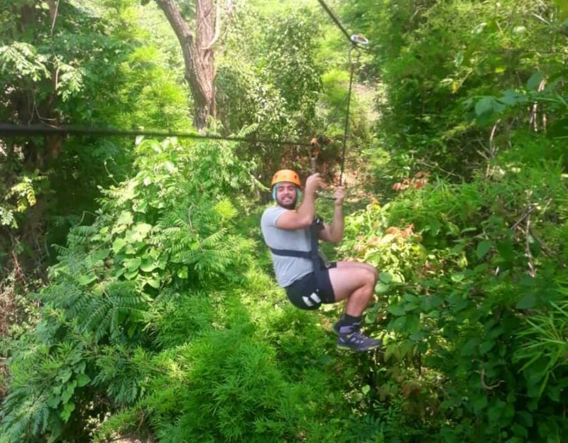Ko Samui: Jungle Zipline & Waterfall Adventure with Drink - Relaxation at the Tree Bridge Cafe