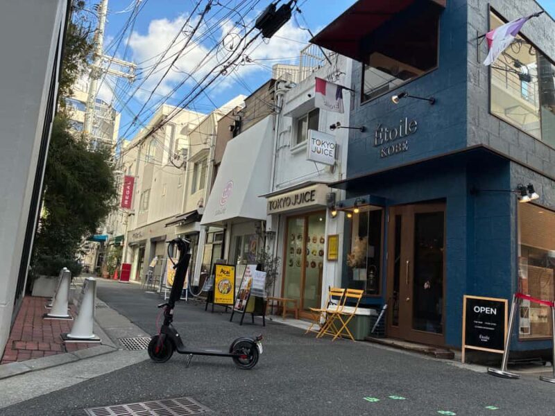 Kobe: Electric Kick Scooter Tour Harbor, Food&Local Life - Key Points