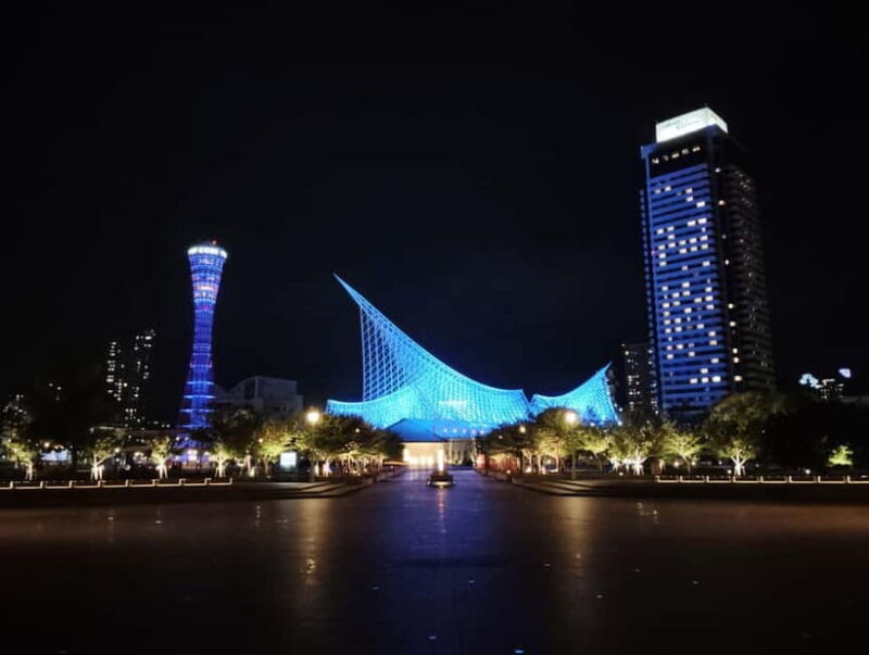 Kobe: Glamorous Harbor Lights & Tower Panorama - A Beautiful Introduction to Kobe by Night