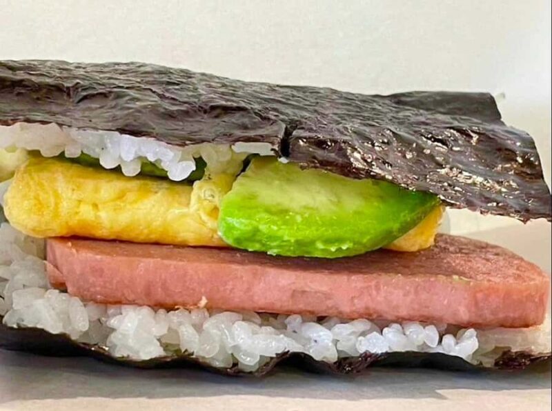 Kobe Suma spam rice ball lunch making experience - Key Points