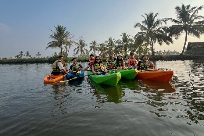 Kochi Kayaking Tour: Sunrise, Sunset & Floating Tea Break - Key Points