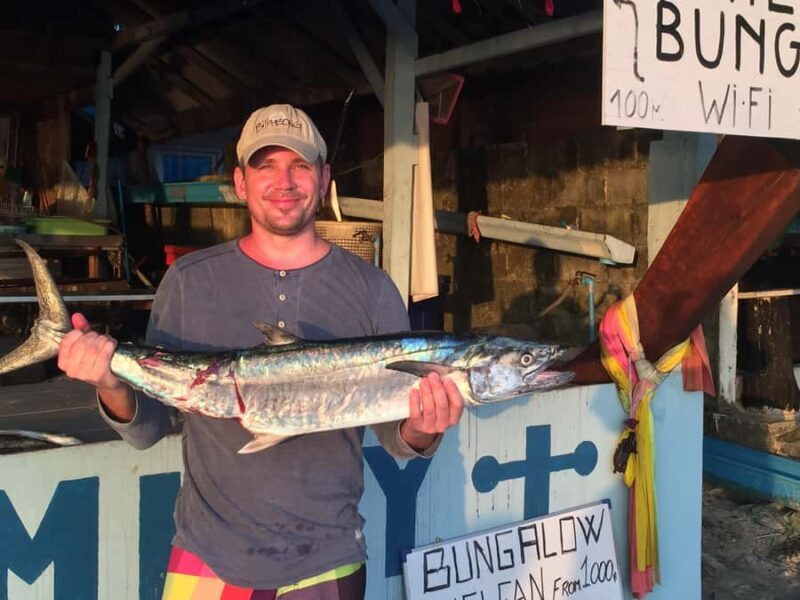Koh LIpe:Vertical jigging & popping Giant Trevally - Key Points