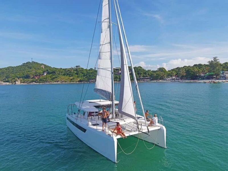 Koh Phangan: Sunset catamaran cruise with snorkeling - Key Points