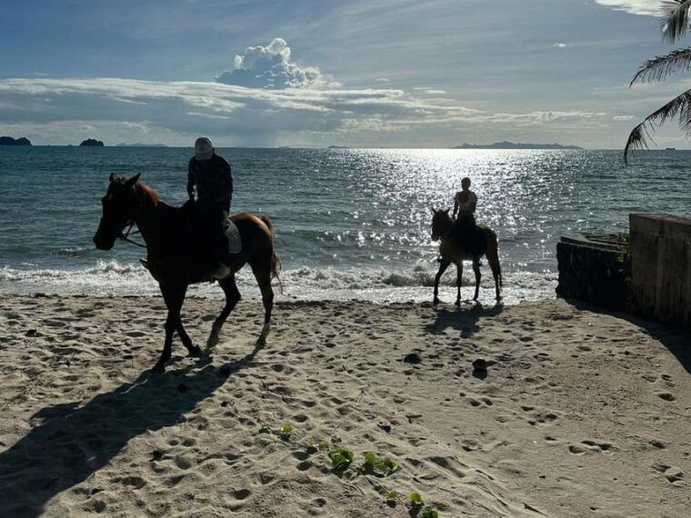 koh-samui-sunset-trail-horse-riding-on-the-beach