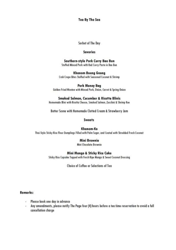 Koh Samui: The Page Afternoon Tea at The Library - The Experience in Detail