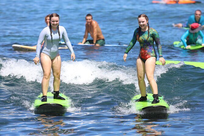 Kona Surf Lesson in Kahaluu - Key Points  
